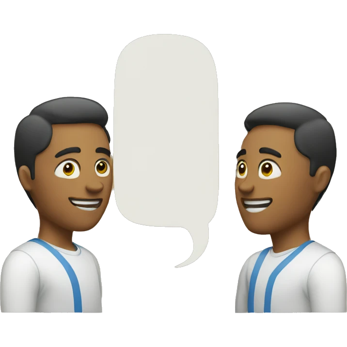 2 people talking emoji