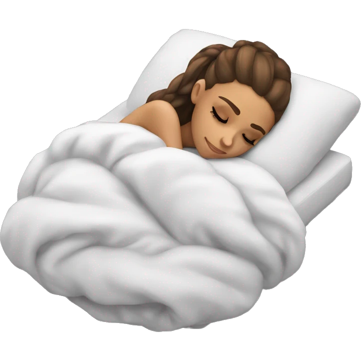 Ariana Grande sleeping emoji