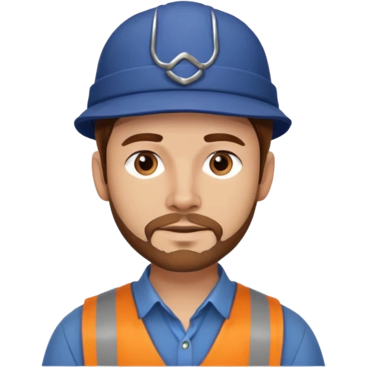 SCOTTISH MAN WITH STUBBLE PRODUCER AT WORK emoji