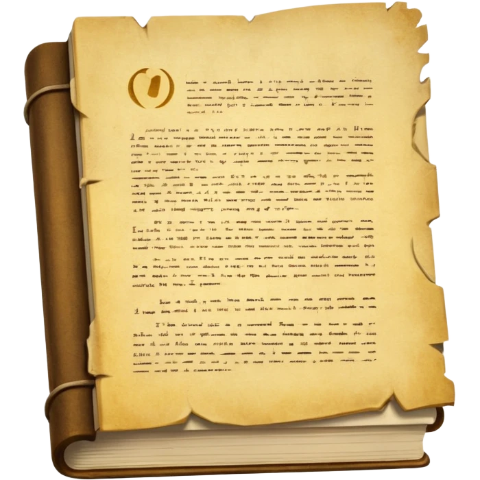 a screenplay manuscript  emoji