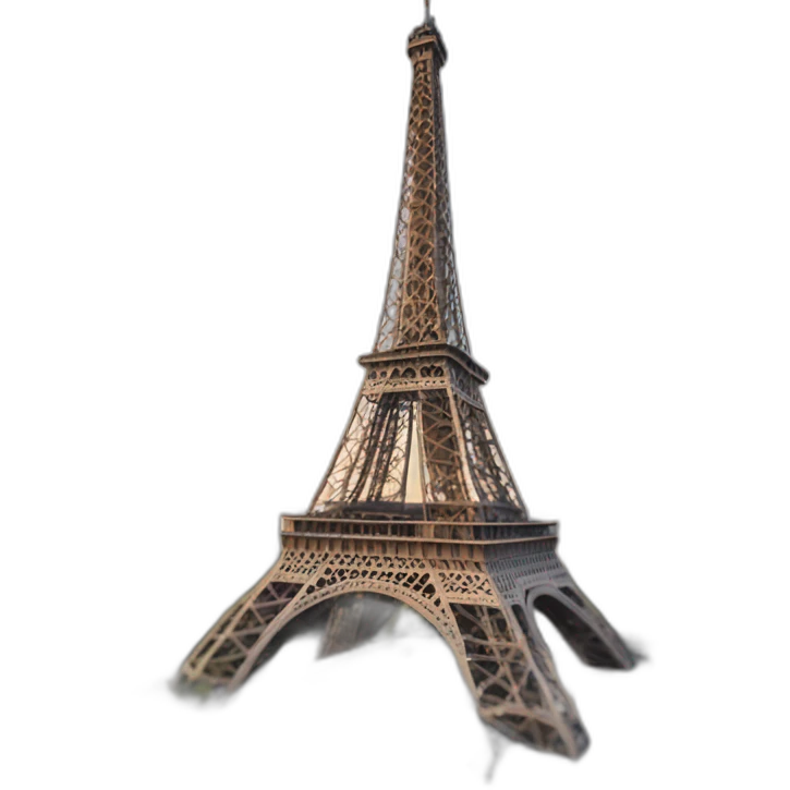 Israël flag in the Eiffel Tower emoji