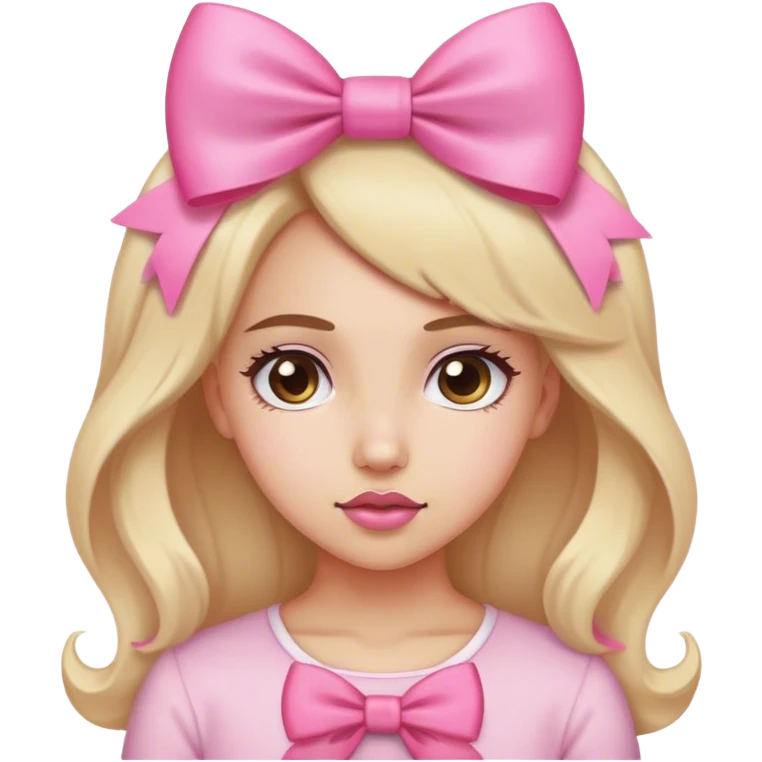 Girly girl emoji