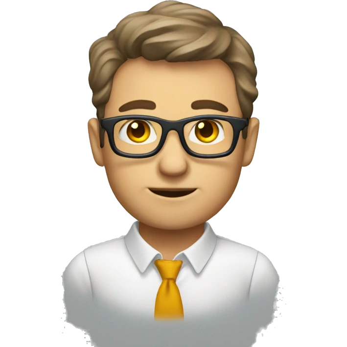 an emoji of an expert designer emoji