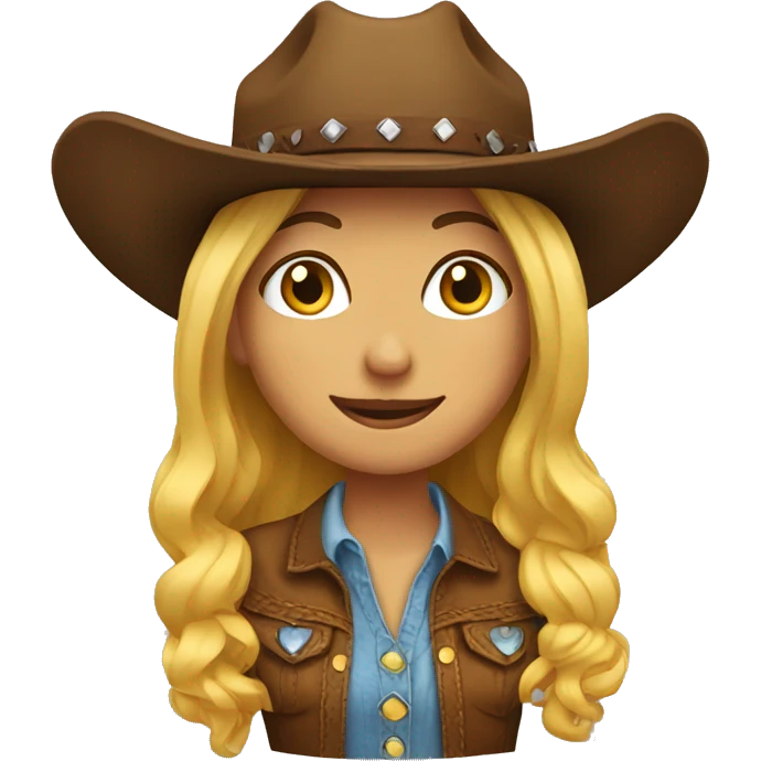 Cowgirl emoji