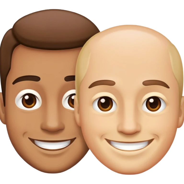 A two-man emoji
