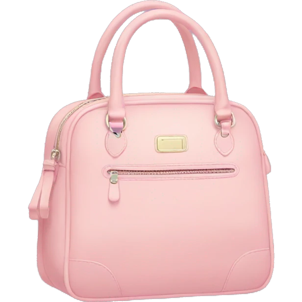 pastel pink bag emoji