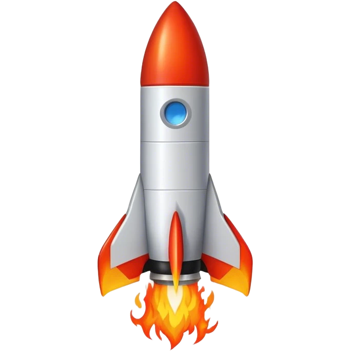 rocket black fire france emoji
