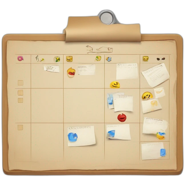 kanban board emoji