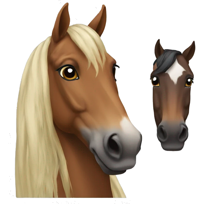 Horses  emoji