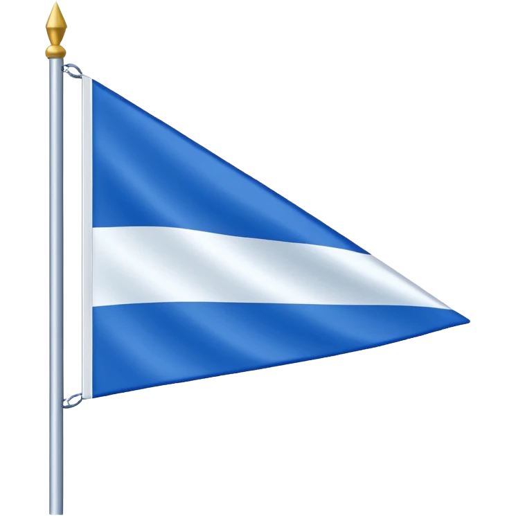 Doul triangular flag emoji