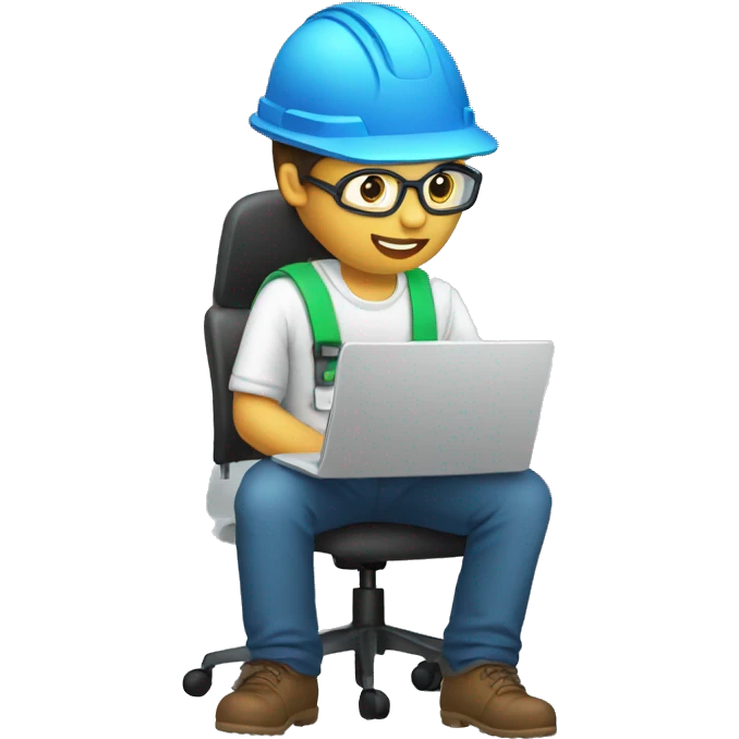 QA Engineer working with laptop emoji