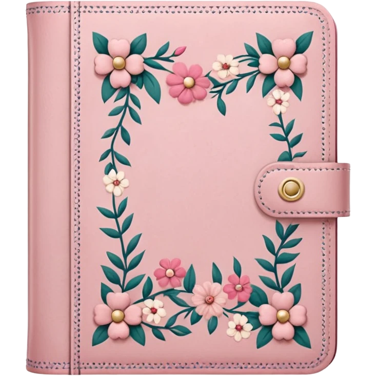 pink diary, coquette, loveshackfancy style  emoji