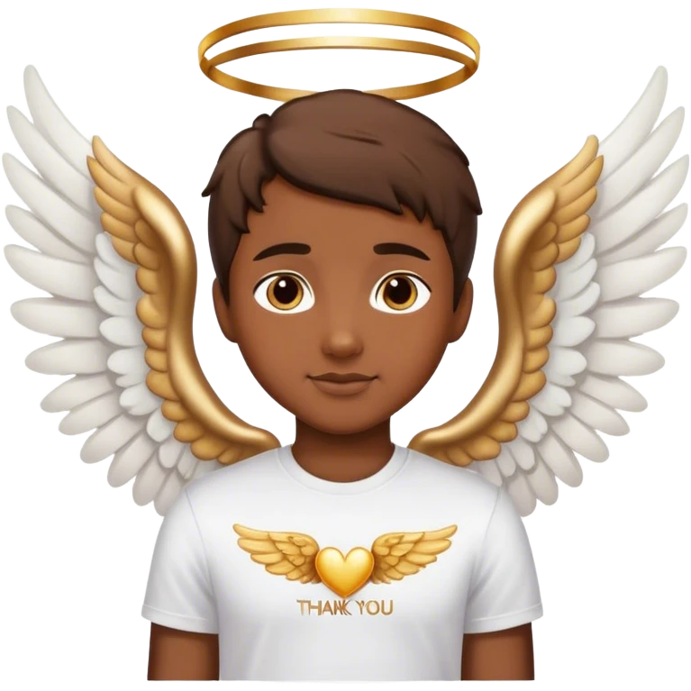 Thank you with wings  emoji