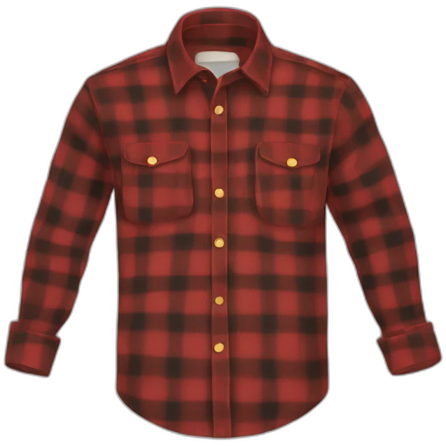 lumberjack shirt emoji