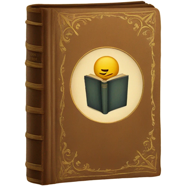 Vintage book emoji