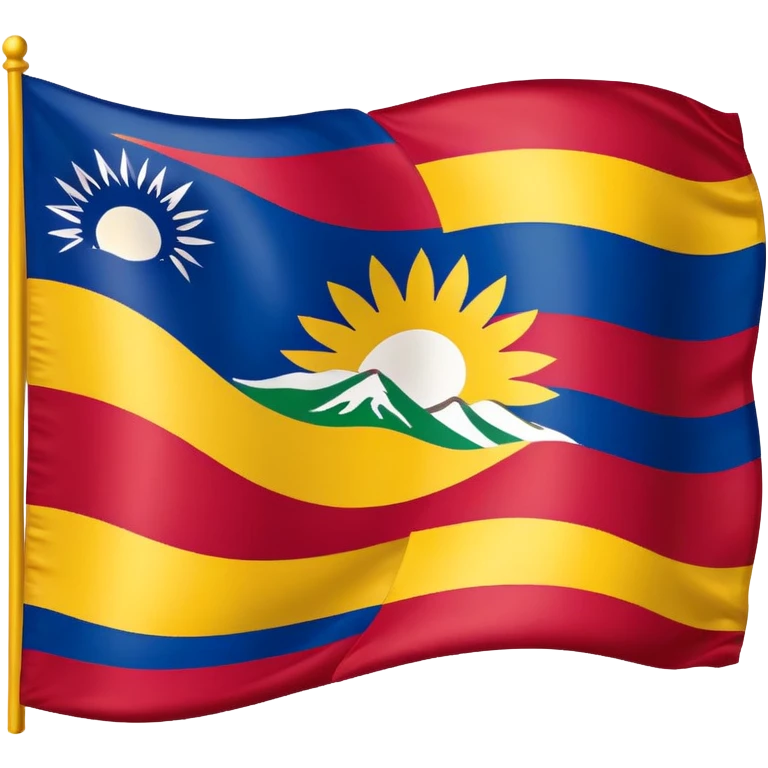 Tibetan flag emoji