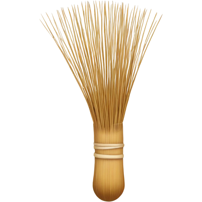 whisker for whisking in bamboo material emoji