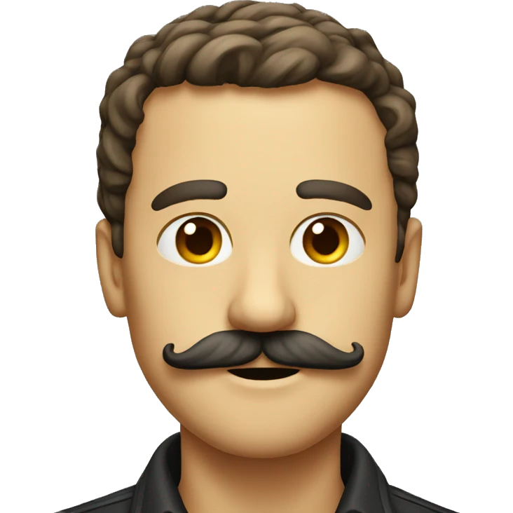 mustache emoji