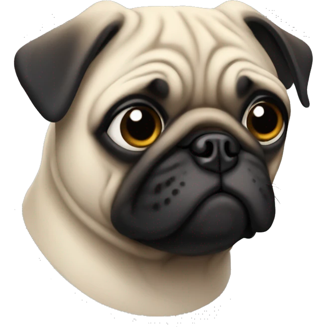 Pug emoji