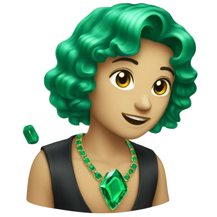 Emerald jewel emoji