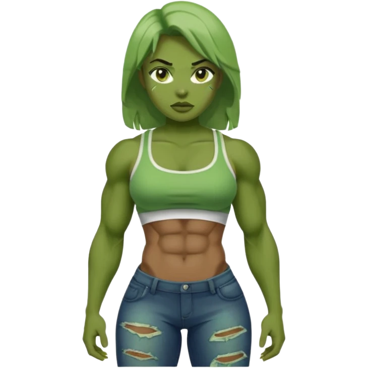 hulk de mulher maravilh emoji