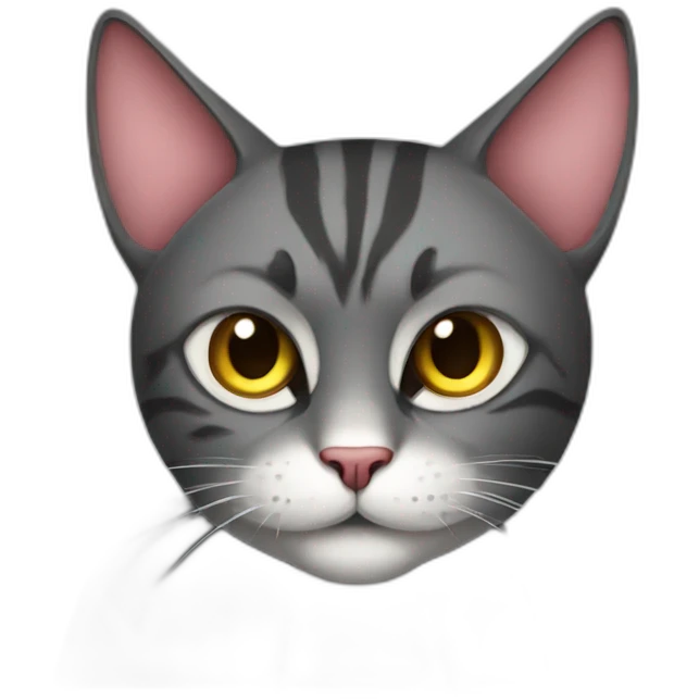 Evil cat emoji
