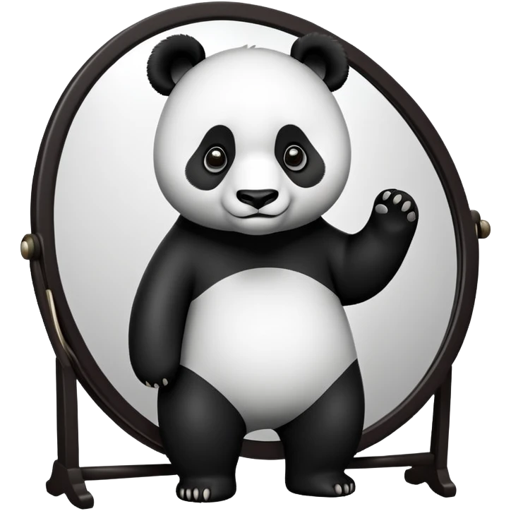 panda come a un erozo emoji