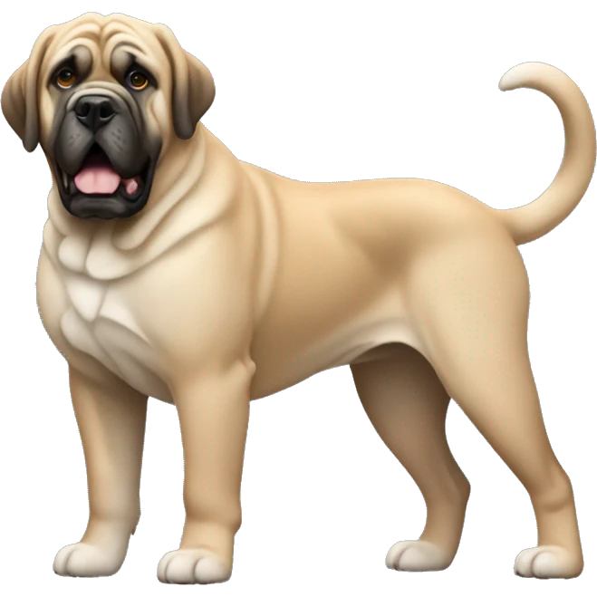 engish mastiff roger federer body emoji