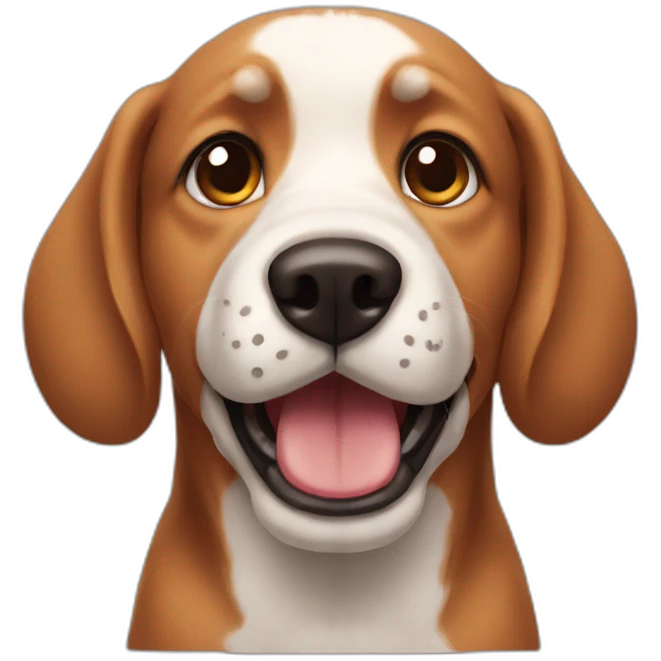 Dog say noo emoji
