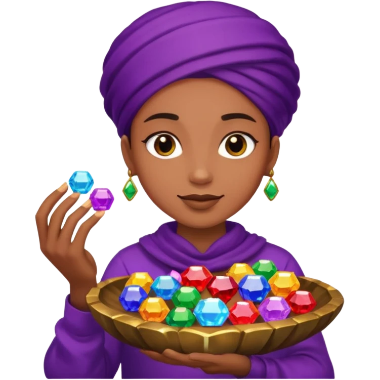 Gem seller emoji