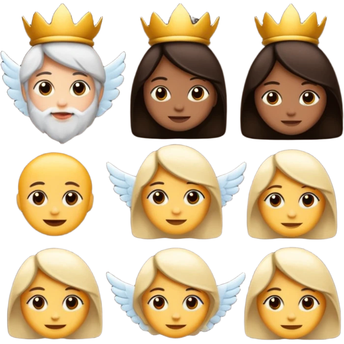 emojis para discord estilo anjo dark diferentes expressões emoji