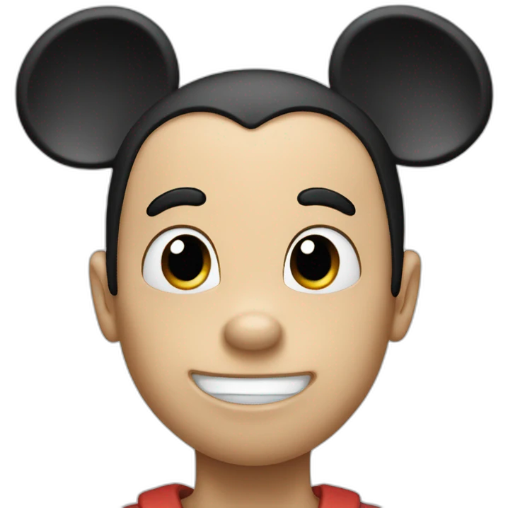humanoid mickey emoji