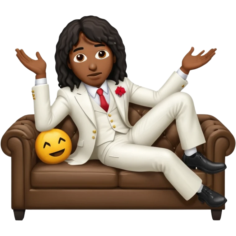 Rick james lying on a dirty couch emoji
