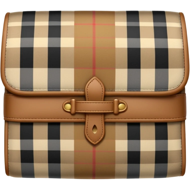 burberry plaid blanket folded  emoji