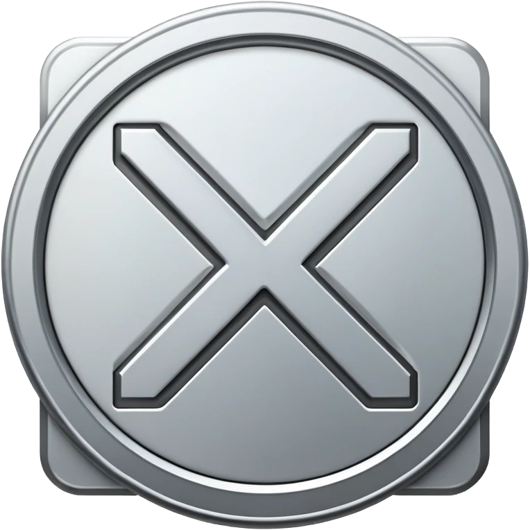 X Program Authentication Mark emoji