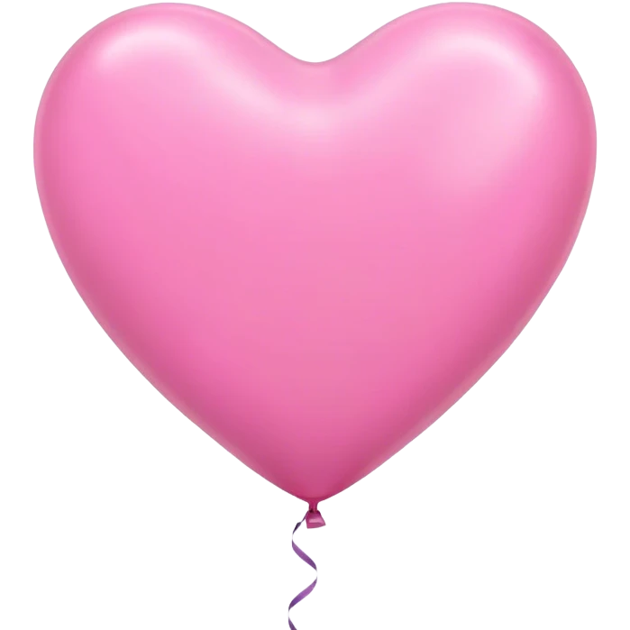 Pink heart balloons emoji