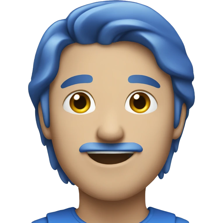 Blue page emoji
