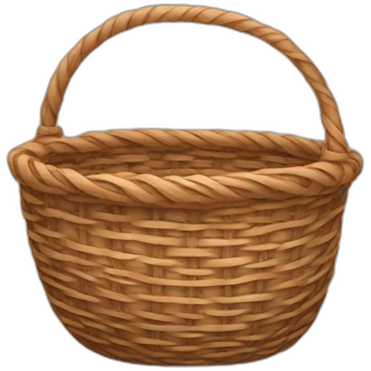 Brown Basket  emoji