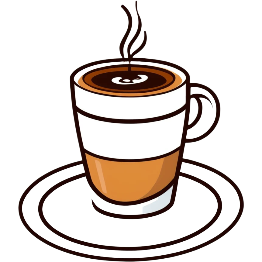 a cup of pink coffee emoji