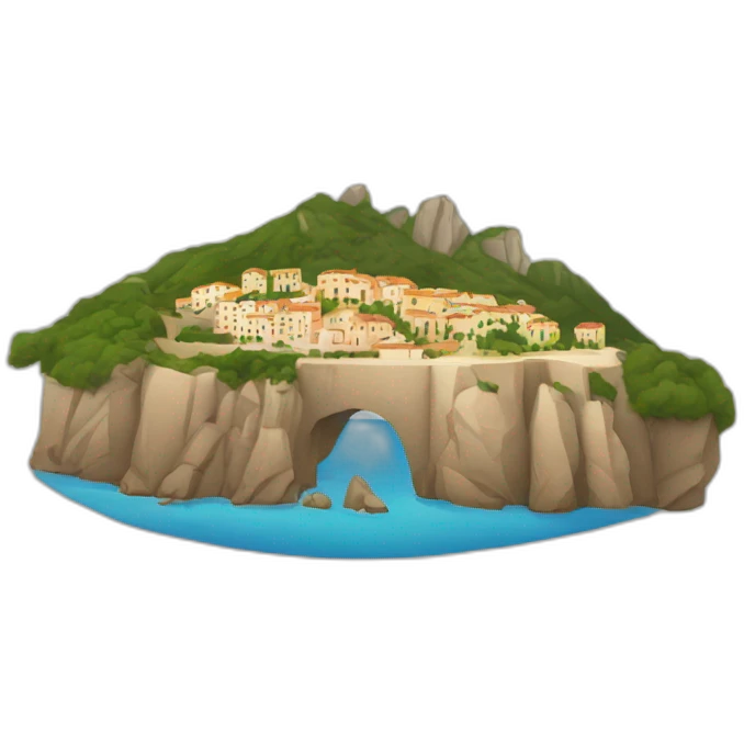 Corsica island emoji