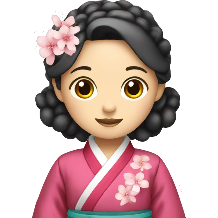Hanbok dress classic emoji