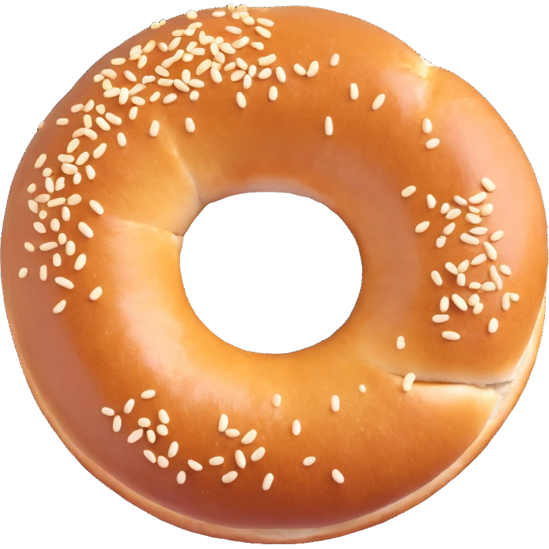 simit Turkish sesame bagel emoji
