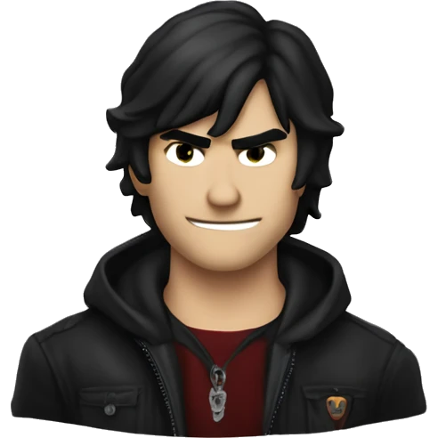 Hazme un emoji de Damon Salvatore de Crónica vampíricas  emoji