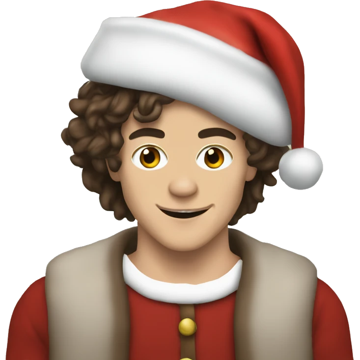harry styles as santa claus emoji