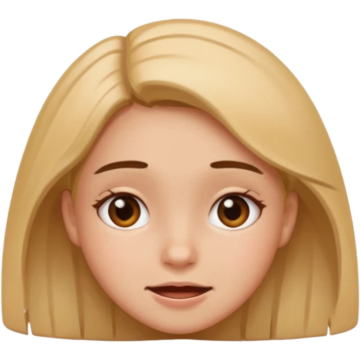 happy sad girl emoji