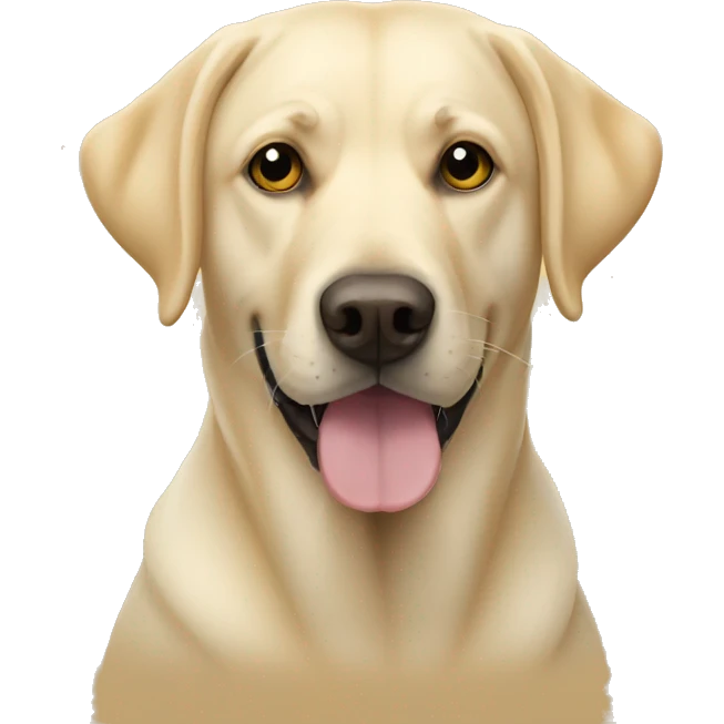 english yellow lab emoji