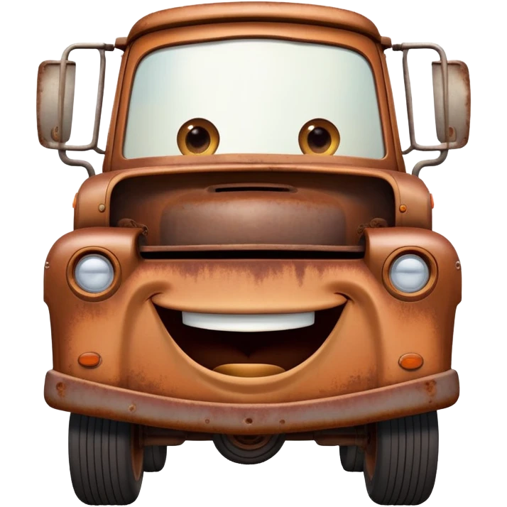 Mater from cars emoji
