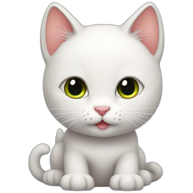 cute kitty emoji