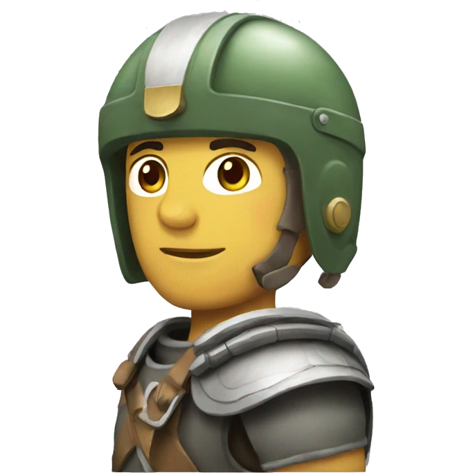 Spartano con casco emoji