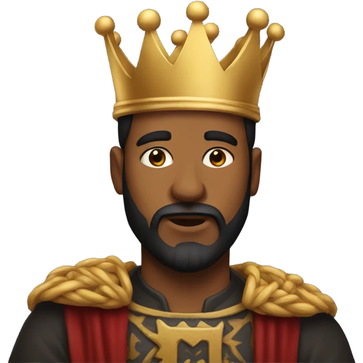 Short king emoji